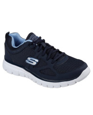 SNEAKERS SKECHERS UOMO BURNS - AGOURA BLU 52635 NVY