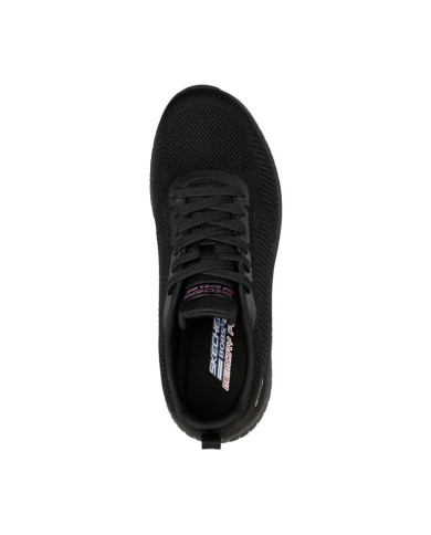 SNEAKERS SKECHERS DONNA BOBS SQUAD CHAOS - FACE OFF BLACK 117209 BBK