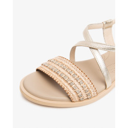 SANDALO NEROGIARDINI DONNA ETOILE SAND MIELE TR ACCRA 592 BEIGE E615900D/418