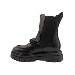 STIVALETTO ANFIBI NEROGIARDINI DONNA GUANTO NERO I26080D/100