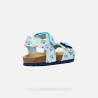 SANDALI GEOX PRIMI PASSI BAMBINO BABY   B S.CHALKI B. A - SINT.STAMP. B922QA 00004 C4003