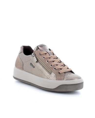 SNEAKERS IGI&CO DONNA IN PELLE BRONZO 6669633