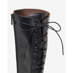 STIVALI NEROGIARDINI DONNA IN PELLE GUANTO NERO TR SPADA TACCO 6,5CM  I411810D/100