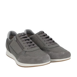 SNEAKERS GEOX UOMO U AVERY B - NBK SIN+SIN.STROP  GREY U45H5B 0EKPT C1006