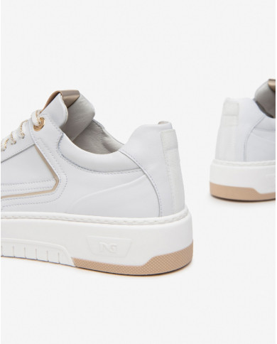 SNEAKERS NEROGIARDINI DONNA SKIPPER BIANCO E409993D/707