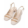 DECOLLETE' ARA SHOES DONNA FIRENZECALF,GAUCHOSOFT-METMARMOR,SAND GRAZ 2.0 TACCO 3,5 CM 12-20428-05