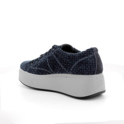 SNEAKERS CON ZEPPA IGI&CO DONNA T.VELLUTO TORC. BLU 8671400