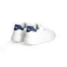 SNEAKERS LIU JO UOMO BIG 01 - SNEAKER LEATHER WHITE/BLUE 7B4027PX474S1018