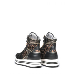 SNEAKER ALTA NERO GIARDINI DONNA NERO I013292D/100