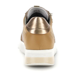 SNEAKERS STONEFLY DONNA SPOCK 47 ZIP SUE/NAP/LAMINATED BROWN/ROSE GOLD 223579 EC1