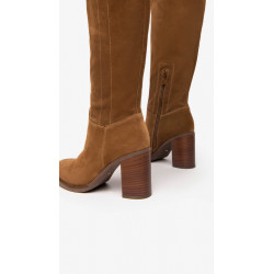 STIVALE NEROGIARDINI DONNA VELEOUR COLORE MALTO I205763D/339