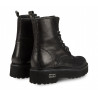 Anfibio Cult Slash 1814 Mid W Leather Black Donna Nero