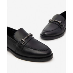 MOCASSINO NEROGIARDINI DONNAGUANTO NERO TR BORMIDA 8253 NERO I411260D/100