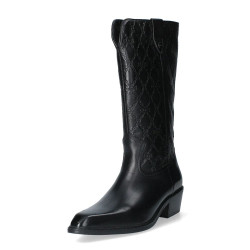 STIVALE CULT DONNA DOLORES 4375 MID W LEATHER BLACK CLW437500