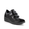 SNEAKERS ENVAL SOFT DONNA NERO LAMINATO ZEPPA 4,7CM 6764800