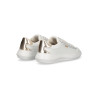SNEAKERS LIU JO DONNA CASPER 01 - SNEAKER CALF LEATHER/METALLI WHITE/LIGHT GOLD BA6069PX026S1052