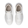 SNEAKERS LIU JO DONNA CASPER 01 - SNEAKER CALF LEATHER/METALLI WHITE/LIGHT GOLD BA6069PX026S1052