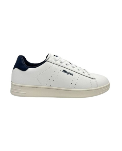 SNEAKERS BLAUER UOMO GRANT01 F5GRANT01/LEA/WHITE/NAVY
