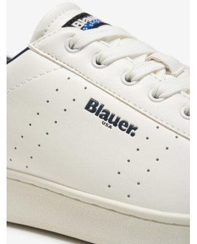 SNEAKERS BLAUER UOMO GRANT01 F5GRANT01/LEA/WHITE/NAVY
