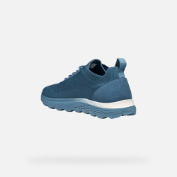 SNEAKERS GEOX UOMO  U SPHERICA A - TESS. A MAGLIA AVIO U15BYA 0005Z C4086