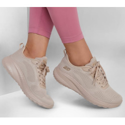 SNEAKERS SKECHERS DONNA BOBS SPORT SQUAD CHAOS - FACE OFF 117209 NUDE