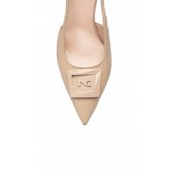 DECOLLETE' NEROGIARDINI DONNANAPPA PANDORA LINO TPU ALEK NATURALE E307080DE/453