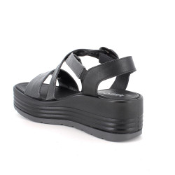 SANDALI CON ZEPPA IGI&CO DONNA  SI.DUBAI/NAPPA NERO 1164700