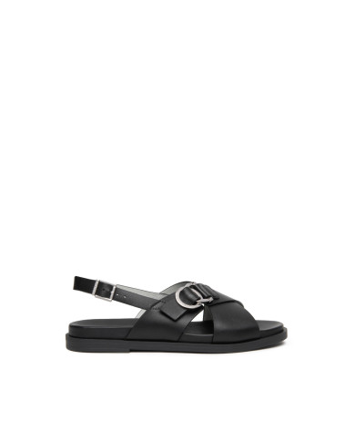 SANDALO NEROGIARDINI DONNA TAMIGI NERO TR TERRALBA E615933D/100