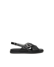 SANDALO NEROGIARDINI DONNA TAMIGI NERO TR TERRALBA E615933D/100