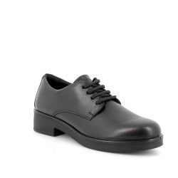 STRINGATE IGI&CO DONNA IN PELLE LAMINATA NERO 6650200