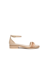 SANDALO NEROGIARDINI DONNA T.PAGLIA FRESH 01/S  TAMIGI LINO TR BEVAGNA 592 BEIGE E615897D/420