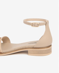 SANDALO NEROGIARDINI DONNA T.PAGLIA FRESH 01/S  TAMIGI LINO TR BEVAGNA 592 BEIGE E615897D/420