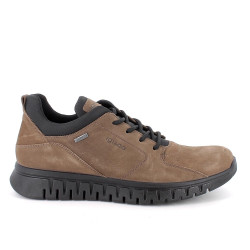 SNEAKERS IGI&CO UOMO  NABUK GUM FANGO CHIARO GORE-TEX 8619133