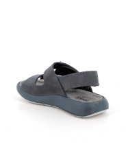 SANDALO PRIMIGI BAMBINO NABUK LISCIO  BLU 1396000            