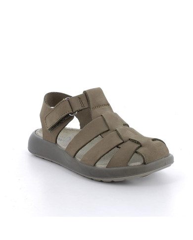 SANDALO PRIMIGI BAMBINO NABUK LISCIO MILITARE 1395922       