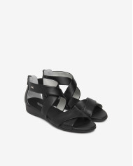 SANDALO CON TACCO NEROGIARDINI DONNA TAMIGI NERO TR VIESTE 415 NERO TACCO 2,5CM E615830D/100