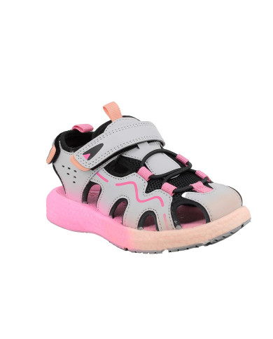 SANDALO PRIMIGI BAMBINA NAPPA PU  PERLA-FUXIA 1477200   