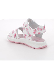 SANDALO PRIMIGI PRIMI PASSI BAMBINA SI.ST.CILIEGIO  B.CO-RSA-FUCS 1365933 