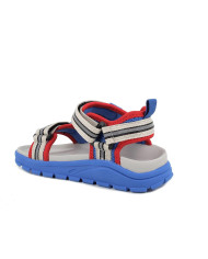 SANDALO PRIMIGI BAMBINO T.RETE/NASTRO  ROYAL/BEIG-PANN 1475044