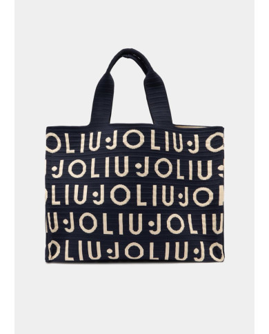 BORSA LIU JO TOTE MEDIA BAG BLUE SKY 40X30X20 2A6026 M0300 94111