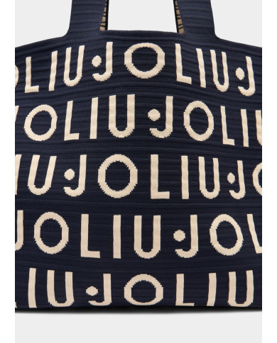 BORSA LIU JO TOTE MEDIA BAG BLUE SKY 40X30X20 2A6026 M0300 94111