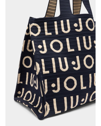 BORSA LIU JO TOTE MEDIA BAG BLUE SKY 40X30X20 2A6026 M0300 94111