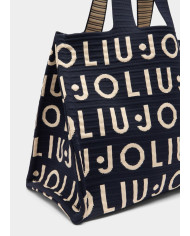BORSA LIU JO TOTE MEDIA BAG BLUE SKY 40X30X20 2A6026 M0300 94111