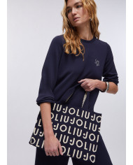 BORSA LIU JO TOTE MEDIA BAG BLUE SKY 40X30X20 2A6026 M0300 94111