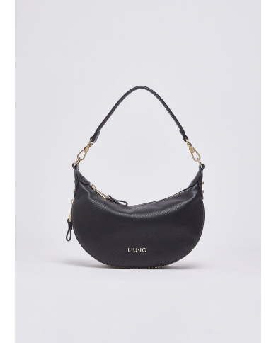 BORSA LIU JO PICCOLA HOBO BAG BLACK 26X7X19CM AA6058 ES026 22222