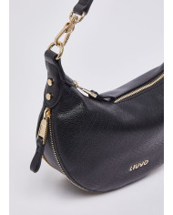 BORSA LIU JO PICCOLA HOBO BAG BLACK 26X7X19CM AA6058 ES026 22222