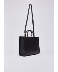 BORSA LIU JO LEATHER BAG BLACK 34X13X28CM AA6071 E1012 22222