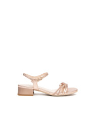 SANDALO CON TACCO NEROGIARDINI DONNA NETTUNO PHARD TPU KUK FEN NATURALE TACCO 2,5CM E615731D/660