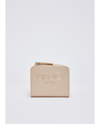 PORTA TESSERE WALLET LIGHT GOLD 11X2X9CM AA6193 ES029 90048