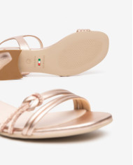 SANDALO CON TACCO NEROGIARDINI DONNA NETTUNO PHARD TPU KUK FEN NATURALE TACCO 2,5CM E615731D/660